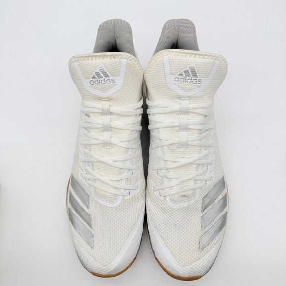 Adidas Speed Trainer 4 Mens Size 13 White Silver Gum Athletic Shoes CG5274 - Picture 5 of 10